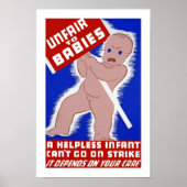 Unfair gegenüber Babys Poster (Vorne)
