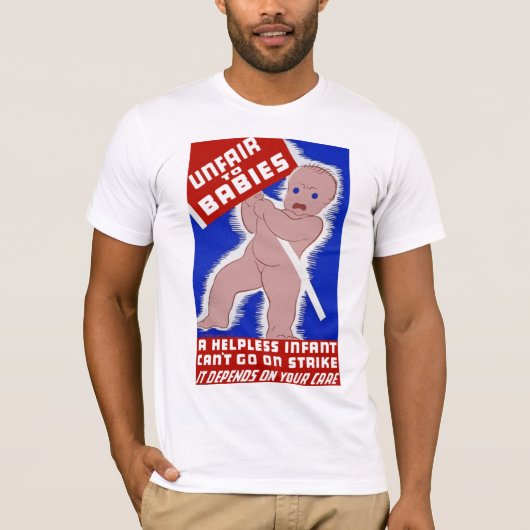 Unfair gegenüber Babys T-Shirt (Vorderseite)
