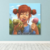 Unfaire Leinwand (Insitu (Holzboden))