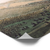 Unfall auf der Strecke Versailles-Bellevue Poster (Ecke)