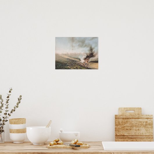 Unfall auf der Strecke Versailles-Bellevue Poster (Küche)