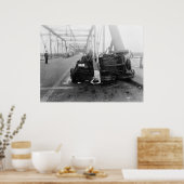 Unfall im Auto, 1933 Poster (Küche)