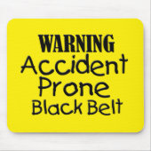 Unfall Prallengürtel Mousepad (Vorne)