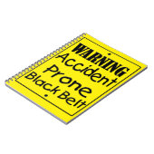 Unfall Prallengürtel Notizblock (Linke Seite)