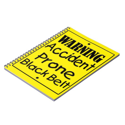 Unfall Prallengürtel Notizblock (Linke Seite)