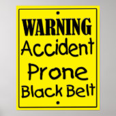 Unfall Prallengürtel Poster (Vorne)