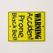 Unfall Prallengürtel Puzzle (Horizontal)