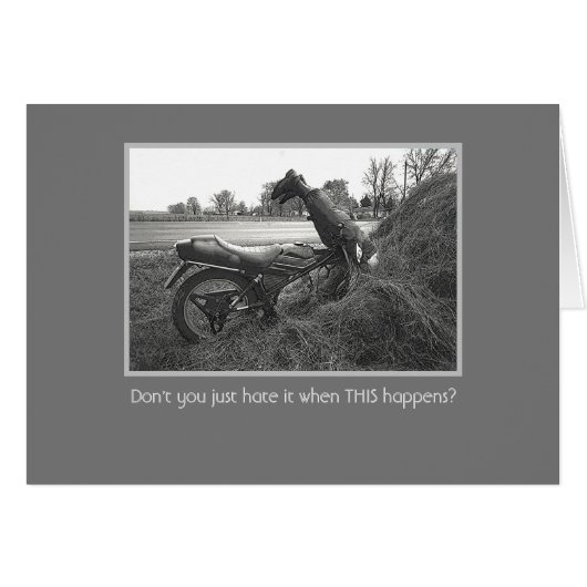 "UNFALL/Spaß/Motorrad (Vorderseite (Horizontal))