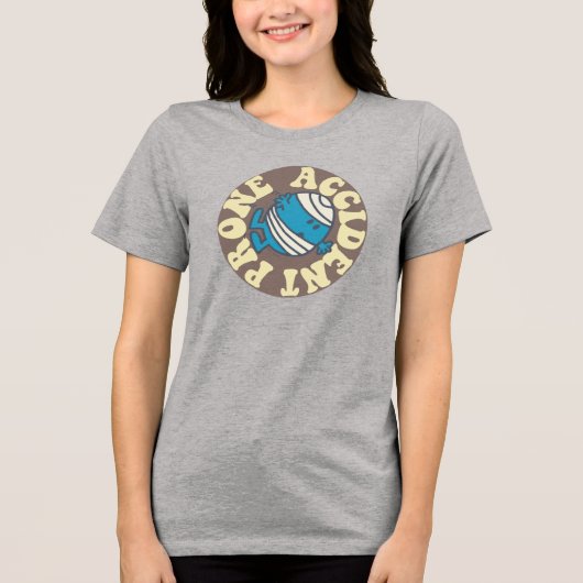 Unfallanfällig Tri-Blend Shirt (Vorderseite)