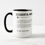 Unfallbedingte Mute-Tasse - Klassischer Zoom-Rufbl Tasse (Links)