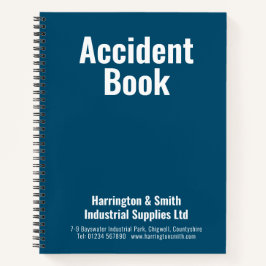 Unfallbuch für Unternehmen Notizblock