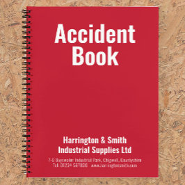 Unfallbuch für Unternehmen Notizblock