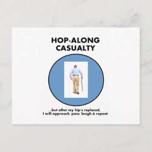 Unfälle auf Hop-Along - Bis Angesagt ersetzt Postkarte