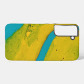 Unfälle werden 1 gelbes, blaues Telefon Fall. Samsung Galaxy Hülle (Rückseite (Horizontal))