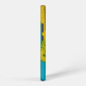 Unfälle werden 1 gelbes, blaues Telefon Fall. Samsung Galaxy Hülle (Rechte Seite)