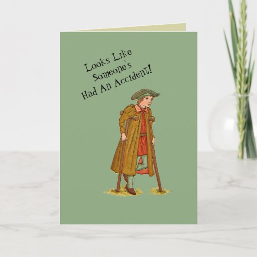 UNFÄLLIGER SPASS/"SIEHT AUS, ALS HÄTTE JEMAND EINE KARTE (Vorderseite)