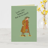 UNFÄLLIGER SPASS/"SIEHT AUS, ALS HÄTTE JEMAND EINE KARTE (Gelbe Blume)