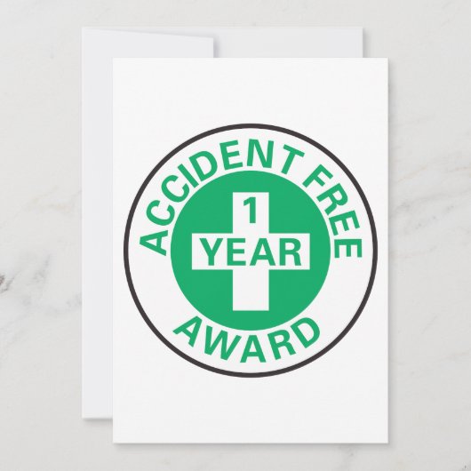 Unfallkostenpreis Einladung (Vorderseite)