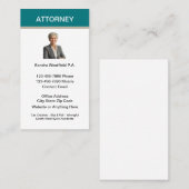 Unfallopferd und Fall Anwalt Visitenkarte (Vorne/Hinten)