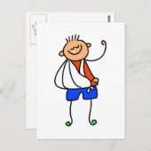 Unfallstelle Postkarte (Vorne/Hinten)