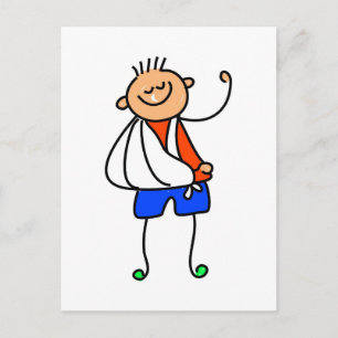 Unfallstelle Postkarte