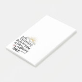 UNFEHLERHAFTE LIEBE Bibelschrift Post-it Klebezettel (angewinkelt)