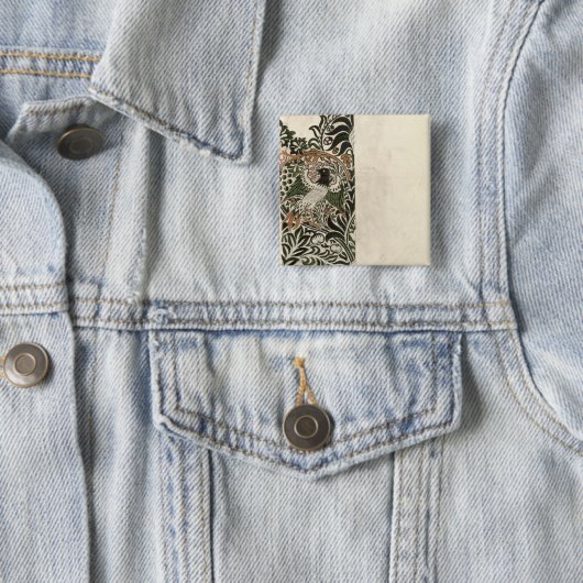 Unfertige hölzerne Blockbauweise "des Vogels und Button (Beispiel)