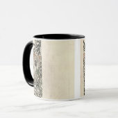 Unfertige hölzerne Blockbauweise "des Vogels und Tasse (Vorderseite Links)