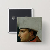 Unfertiges Porträt von Napoleon I Button (Vorne & Hinten)