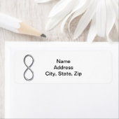 Unfinity White Wedding Address Labels (Insitu)