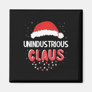 Unfleißiger Weihnachtsmann Weihnachten passendes K Magnet