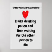 UNFORGIVENESS-Plakat Poster (Vorne)