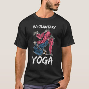 Unfreiwillige Yoga BJJ Jiu Jitsu Vintag Jujutsu Ma T-Shirt