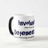 Unfreiwilliges Defenestration Verwandlungstasse (Vorderseite Links)