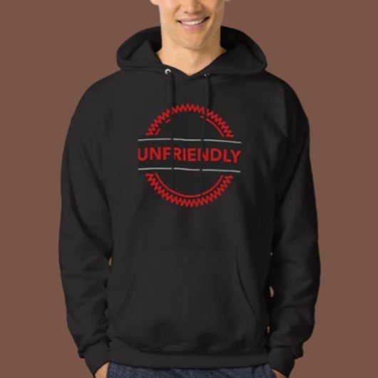 Unfreundliche Hoodie - Fettleibigkeit