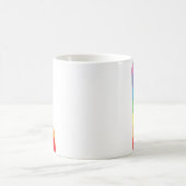 Unfreundlicher Stolz. gestreift. Kaffeetasse (Mittel)