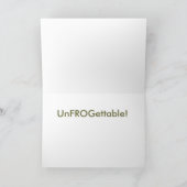 UnFROGettable Karte (Innenseite)