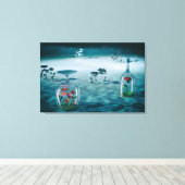 Unfrozen – Fragile Life Preserved Leinwanddruck (Insitu (Holzboden))