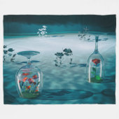 Unfrozen – Fragiles Leben bewahrt Fleecedecke (Vorderseite (Horizontal))