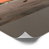 Unfruchtbarer Alienplanet Poster (Ecke)