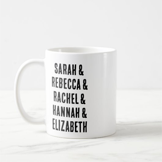 Unfruchtbarkeit Frauen der Bibel (Sarah, Hannah) Kaffeetasse (Links)