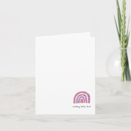 Unfruchtbarkeit/IVF-Unterstützung für das "Senden  Karte (Vorderseite)