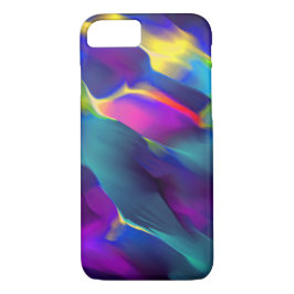 Unfruchtbarkeit und farbige Reliefs, Blau dominier Case-Mate iPhone Hülle