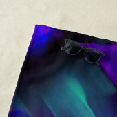 Unfruchtbarkeit und farbige Reliefs, Blau dominier Strandtuch (Beispiel)