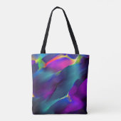 Unfruchtbarkeit und farbige Reliefs, Blau dominier Tasche (Rückseite)