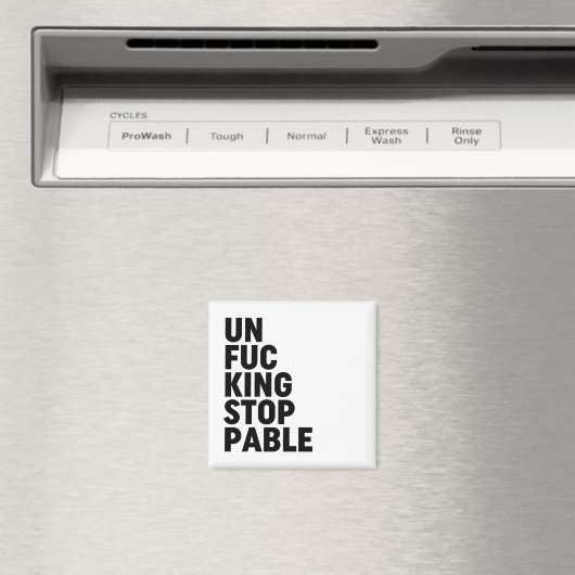 Unfu*kingstopp Magnet (In Situ (Geschirrspüler))