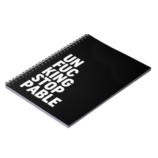 Unfu*kingstopp Notizblock (Linke Seite)