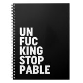 Unfu*kingstopp Notizblock (Vorderseite)