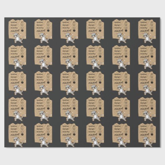 Unfug Katzen Geschenkpapier (Flach)