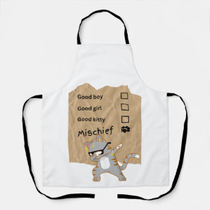 Unfug Katzen Schürze